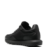 Emporio Armani chunky sole leather sneakers