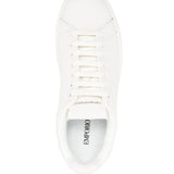 Emporio Armani logo print lace-up sneaker