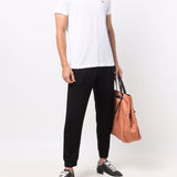 Emporio Armani logo patch short-sleeved T-shirt