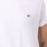 Emporio Armani logo patch short-sleeved T-shirt