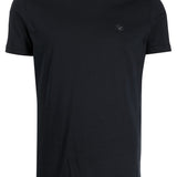 Emporio Armani logo patch short-sleeved T-shirt