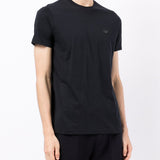 Emporio Armani Navy Logo Patch T-Shirt