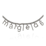 MM6 Maison Margiela logo-lettering necklace