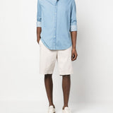 Brunello Cucinelli Shirts Clear Blue