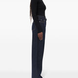 GANNI Blue Wide Leg Jeans