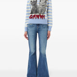 Ganni Sweater with embroidery