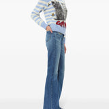 Ganni Sweater with embroidery