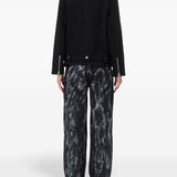 Ganni Textured Boucle Wool Jacket