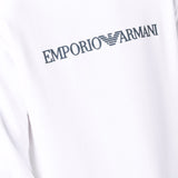 Emporio Armani Modal blend sweatshirt with logo print