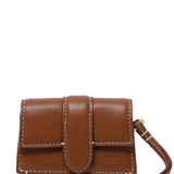 Jacquemus Light Brown Bambino Flap Case