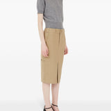 Maison Margiela High-rise midi skirt