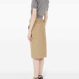 Maison Margiela High-rise midi skirt