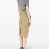 Maison Margiela High-rise midi skirt