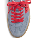 Valentino Garavani Upvillage Low Top Sneaker In Split Leather And Calfskin Nappa Leather