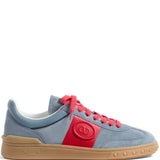 Valentino Garavani Upvillage Low Top Sneaker In Split Leather And Calfskin Nappa Leather