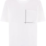 Brunello Cucinelli White Crew Neck T-Shirt