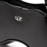 Diesel Play-Semi-gloss leather shoulder bag