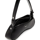 Diesel Play-Semi-gloss leather shoulder bag