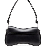 Diesel Play-Semi gloss leather shoulder bag