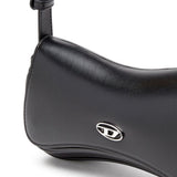 Diesel Play-Semi gloss leather shoulder bag
