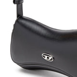 Diesel Play-Semi gloss leather shoulder bag