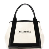 Balenciaga Small Navy Cabas tote bag