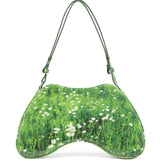 Diesel Play-Glossy shoulder bag with print