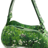 Diesel Play-Glossy shoulder bag with print