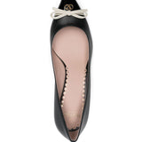 Valentino Garavani Bepointy Patent Leather and Kid Pumps 45mm