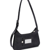 Acne Studios Black Monogram Embroidery Bag