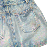 Acne Studios Light Blue Coated Dress