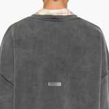 Acne Studios logo label sweatshirt