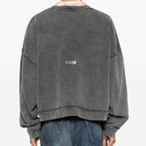 Acne Studios logo label sweatshirt