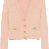 Balmain cropped Knit cardigan