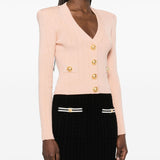 Balmain cropped Knit cardigan
