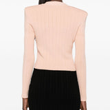 Balmain cropped Knit cardigan