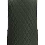 Burberry Olive Diamond Quilted Sleeveless Jacket