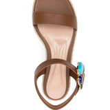 Gianvito Rossi Sandals Leather Brown