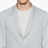 Brunello Cucinelli single-breasted linen suit