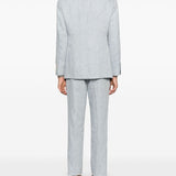Brunello Cucinelli single-breasted linen suit