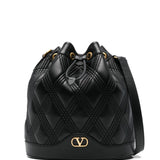 Valentino Garavani Quiltie 67 leather bucket bag