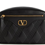 Valentino Garavani Quiltie 67 leather camera bag