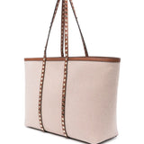 Valentino Garavani Rockstud canvas medium tote bag
