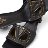 Valentino Garavani 60mm VLogo Signature leather sandals