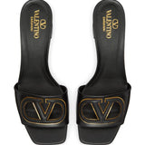 Valentino Garavani 60mm VLogo Signature leather sandals