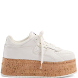 Valentino Garavani Freedots XL Sneaker in Calfskin and Cork