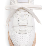 Valentino Garavani Freedots XL Sneaker in Calfskin and Cork