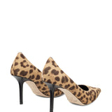Jimmy Choo Love 85 Leopard Print Pony Pumps