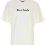 Palm Angels logo print crew neck T-shirt