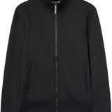 Palm Angels Black Logo Print Jacket